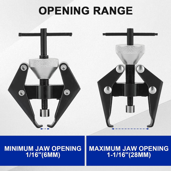 DASBET Battery Terminal and Wiper Arm Puller, Windshield Wiper Arm Removal Tool Heavy - Duty Arm Battery Terminal Bearing Remover Puller Kit - Just Closeouts Canada Inc.