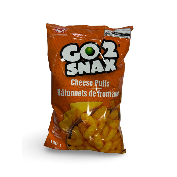 Go 2 Snax Cheese Puffs, 150g