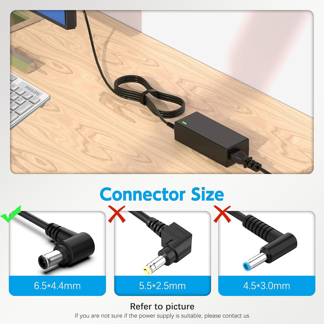 DC 14V Power Cord for Samsung 15" 17" 18" 19" 20" 22" 23" 24" 27" 28" 29" 32" Monitor, Samsung SyncMaster CF390 S27D360H C24F390FHN P2770 S22A350H S22D300HY Screen TFT LED LCD Monitor Power Supply - Just Closeouts Canada Inc.
