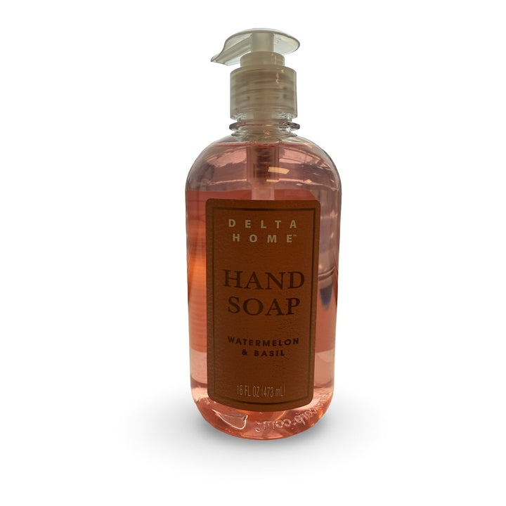 Delta Home Hand Soap, Watermelon & Basil Scent, 473ml - Just Closeouts Canada Inc.
