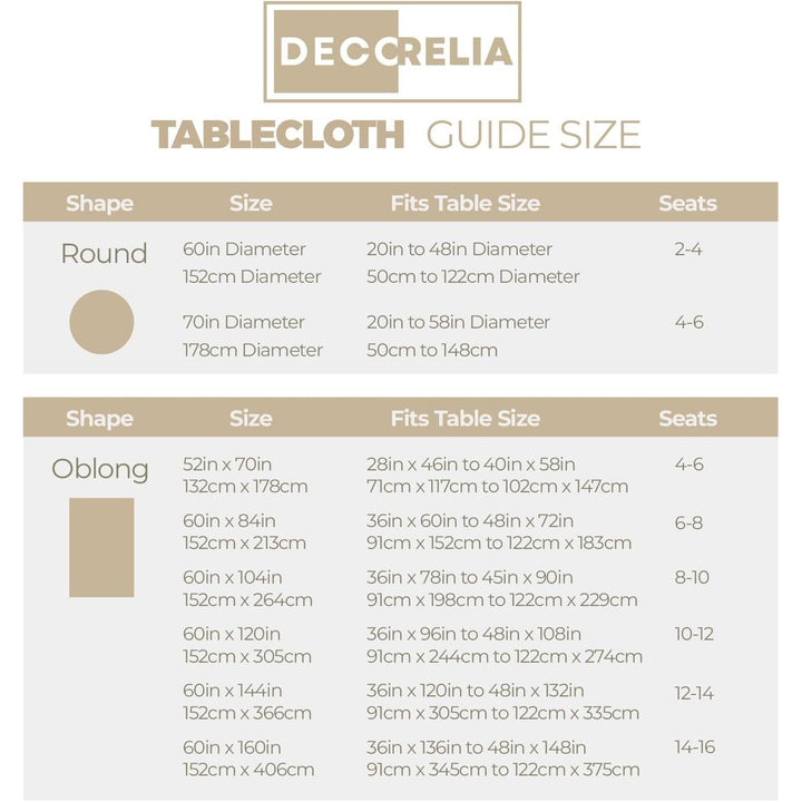 Dirty-Repel Linen Party Rectangle Tablecloth, Wipeable Anti-Scratches Table Cloth Waterproof Table Cover for 6 Foot Table, Dining Coffee Table (Oblong, 60 x 84 inch (Rectangular), Beige) - Just Closeouts Canada Inc.X003XFT7FT