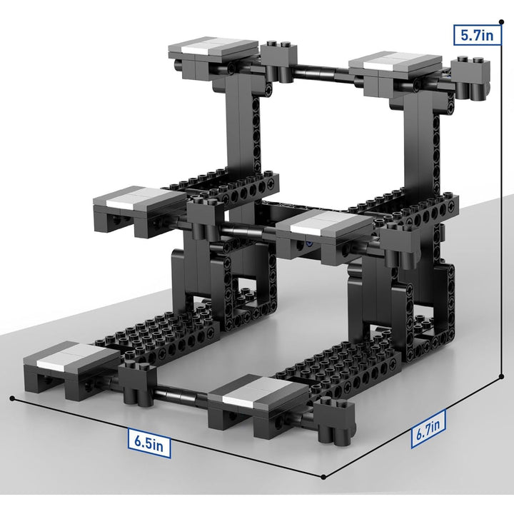 Display Stand for Lego Speed Champion Cars, 3 - Layer Display Stand Building Set Holds 6 Cars & Drivers, Compatible with 76917, 76908, 76918, 76915, 76914, 76907, 76901, 76902 & More - Just Closeouts Canada Inc.X004VAPODJ