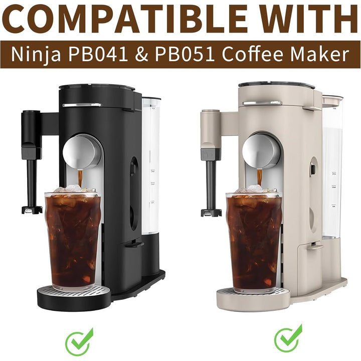 Disposable Coffee Paper Filters for Ninja Pod & Grounds Specialty Single - Serve Coffee Maker, 100 Pcs Coffee Filter Compatible with Ninja PB051 PB041 Coffee Maker - Just Closeouts Canada Inc.