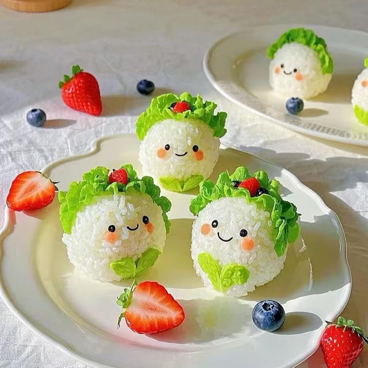 DIY Rice Ball Mold Filling Meat Making Machine Kitchen Tools Non - Plastic Easy to wash, Multi - Purpose Kitchen Meatballs, Reusable Rice Ball Sushi Mold - Just Closeouts Canada Inc.