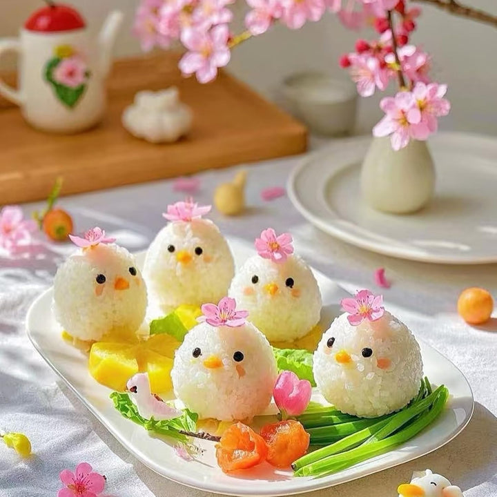 DIY Rice Ball Mold Filling Meat Making Machine Kitchen Tools Non - Plastic Easy to wash, Multi - Purpose Kitchen Meatballs, Reusable Rice Ball Sushi Mold - Just Closeouts Canada Inc.