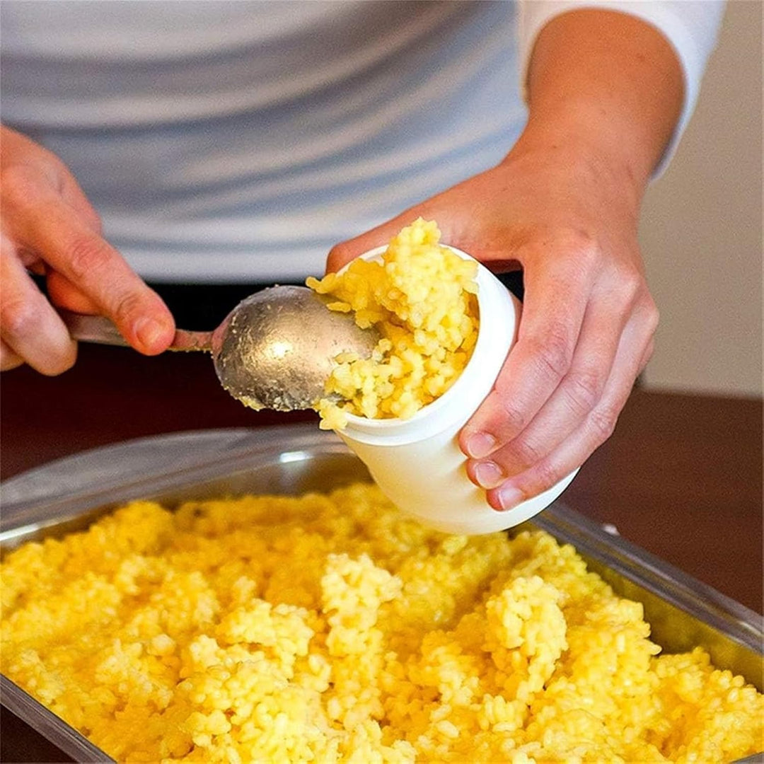 DIY Rice Ball Mold Filling Meat Making Machine Kitchen Tools Non - Plastic Easy to wash, Multi - Purpose Kitchen Meatballs, Reusable Rice Ball Sushi Mold - Just Closeouts Canada Inc.