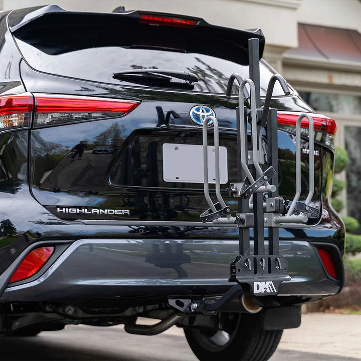 DK2 Hitch Mounted Bike Carrier for up to 2 Bicycles - Steel - 40 - in x 10.5 - in x 5.5 - in - BCR590 - Just Closeouts Canada Inc.
