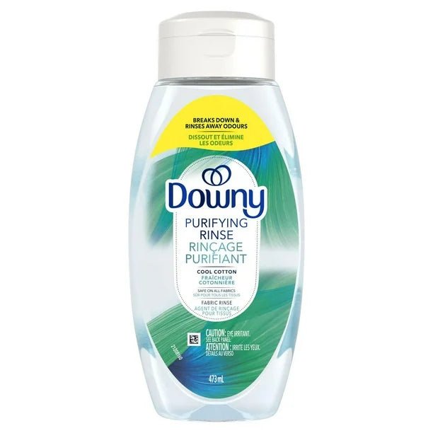 Downy Purifying Rinse Laundry Odour Remover, Cool Cotton Scent, Fabric Softener and Laundry Odour Removal Rinse, Fights Odours at the source, HE Compatible, 473ml - Just Closeouts Canada Inc.030772141823
