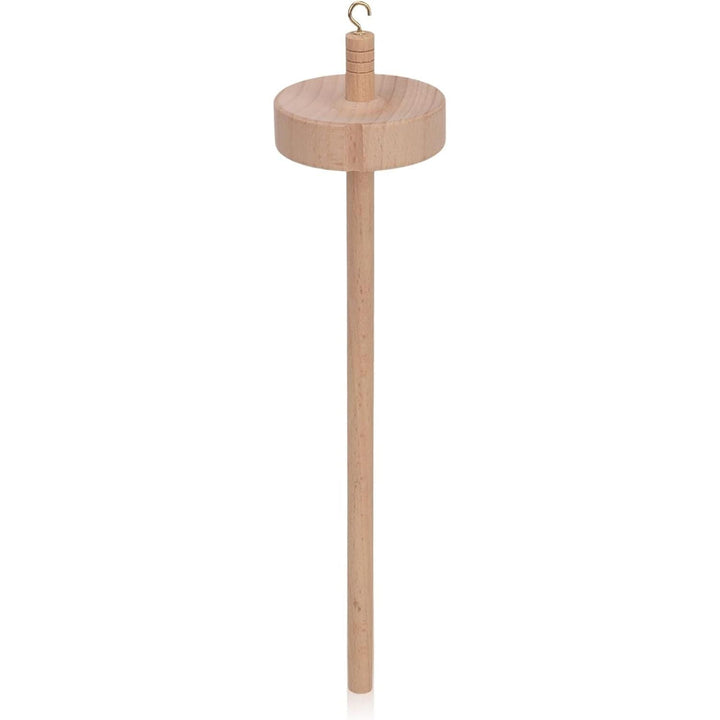 Drop Spindle for Spinning Yarn, 12.8in Wooden Drop Spindle Holder Top Whorl Drop Spindle Yarn Spinning Wheel for Beginners Sewing, Drop Spindle Bottom Whorl for Sewing Projects - Just Closeouts Canada Inc.X0049JEOS3