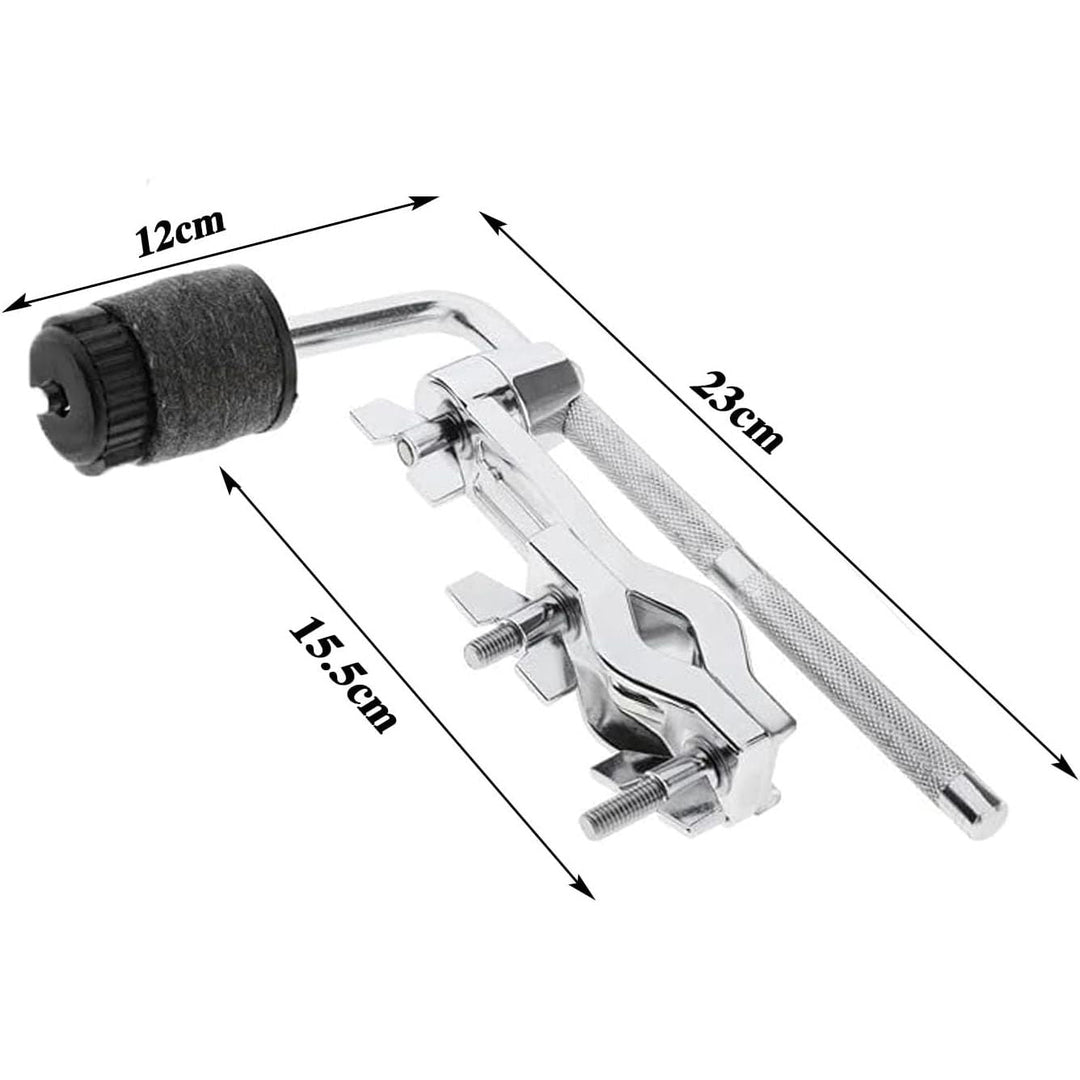 Drum Set Extension Clamp with Cymbal Boom Stand Arm - Adjustable Cymbal Extension Mount Clamp, Drum Hardware & Percussion Instrument Accessories - Just Closeouts Canada Inc.