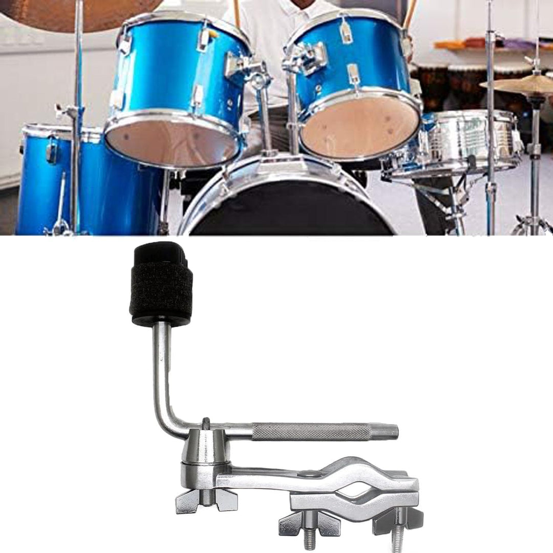 Drum Set Extension Clamp with Cymbal Boom Stand Arm - Adjustable Cymbal Extension Mount Clamp, Drum Hardware & Percussion Instrument Accessories - Just Closeouts Canada Inc.