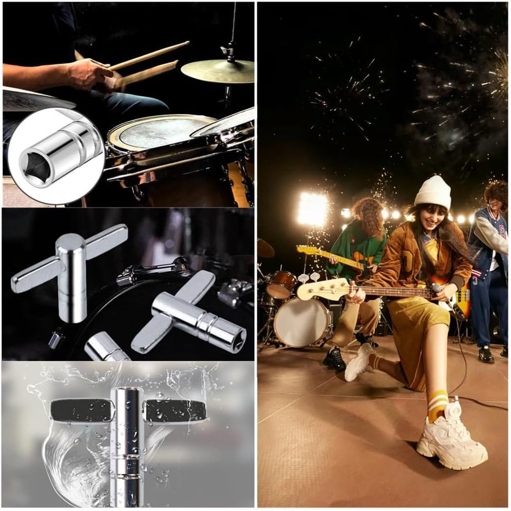 Drum Tuning Key Set – 6 T-Keys & 1 Speed Key, 7 Pieces - Just Closeouts Canada Inc.