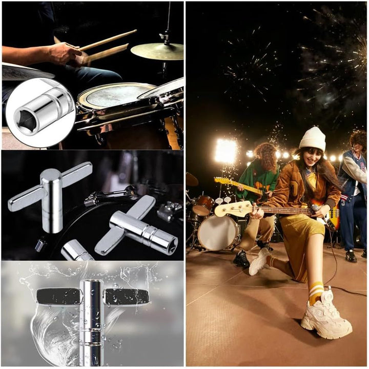 Drum Tuning Key Set – 6 T-Keys & 1 Speed Key, 7 Pieces - Just Closeouts Canada Inc.