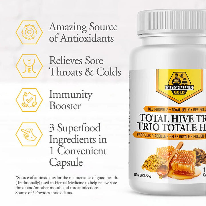 Dutchman Total Hive Trio 120 caps - Just Closeouts Canada Inc.