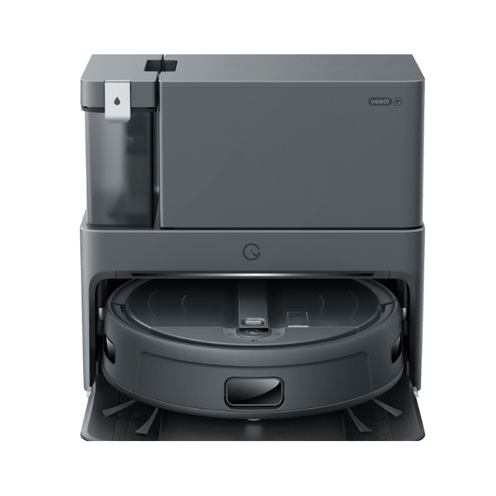 Ecovacs Cube Pro Robot Vacuum & Mop with Auto - Cleaning Station - Grey - Just Closeouts Canada Inc.