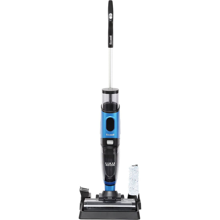 Ecowell Cordless Wet Dry Vacuum Cleaner Multi-Surface for Hard Floors and Area Rug, Voice Prompt, LULU Quick Clean P04, Blue - Just Closeouts Canada Inc.