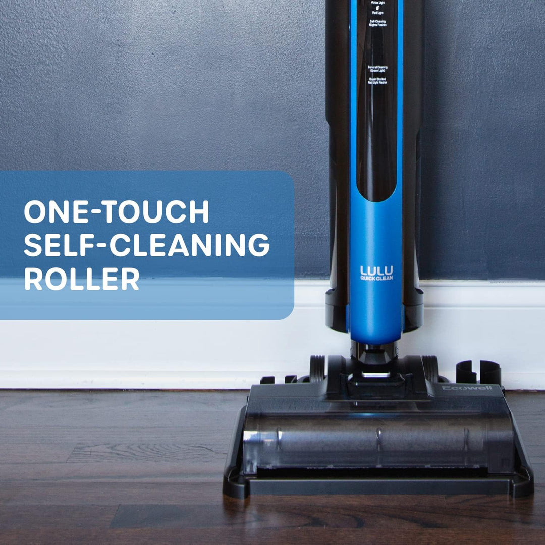 ECOWELL Wet Dry Vacuum Cordless Cleaner and Mop Multi-Surface for Hard Floors and Area Rug LULU Quick Clean P03, Blue - Just Closeouts Canada Inc.