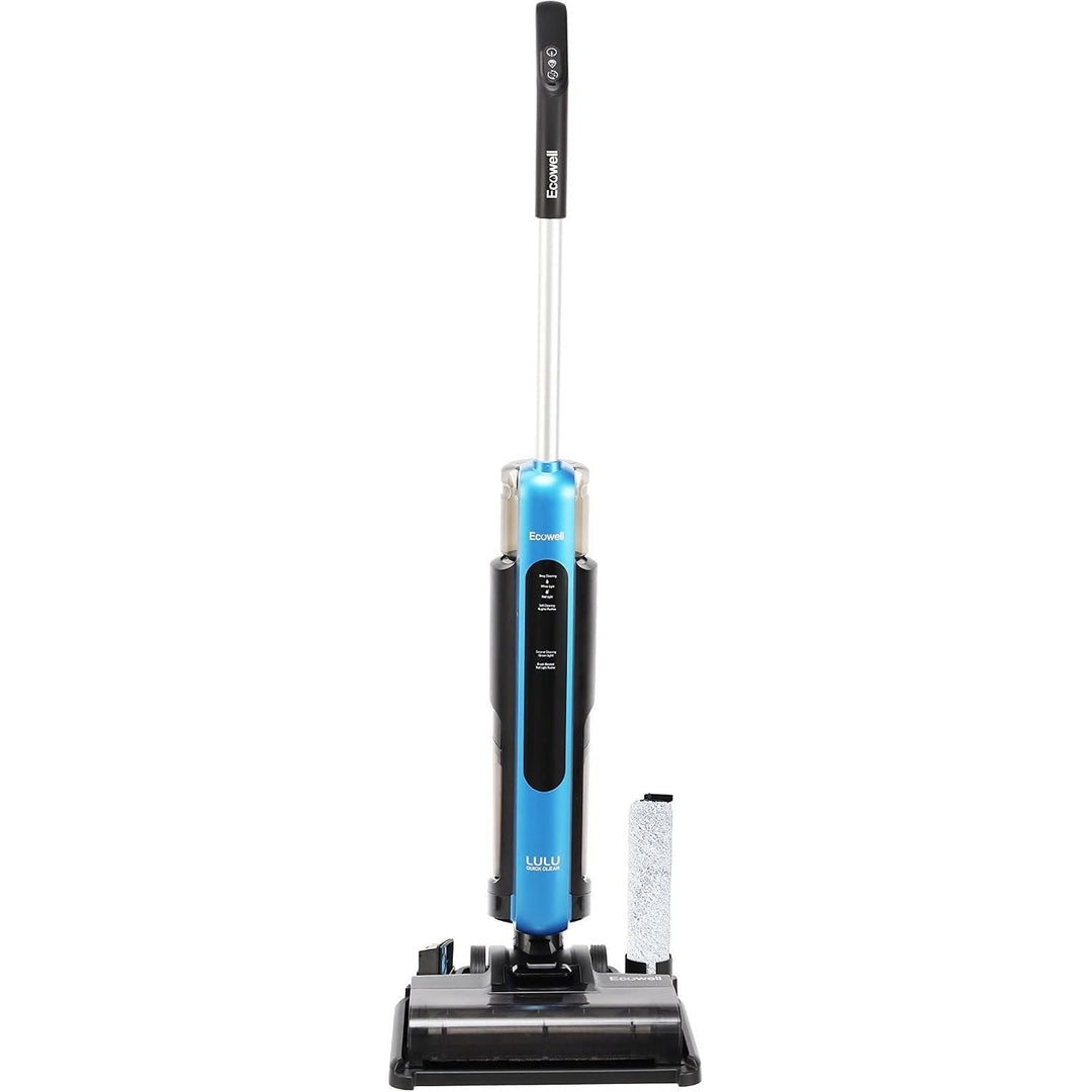 ECOWELL Wet Dry Vacuum Cordless Cleaner and Mop Multi-Surface for Hard Floors and Area Rug LULU Quick Clean P03, Blue - Just Closeouts Canada Inc.