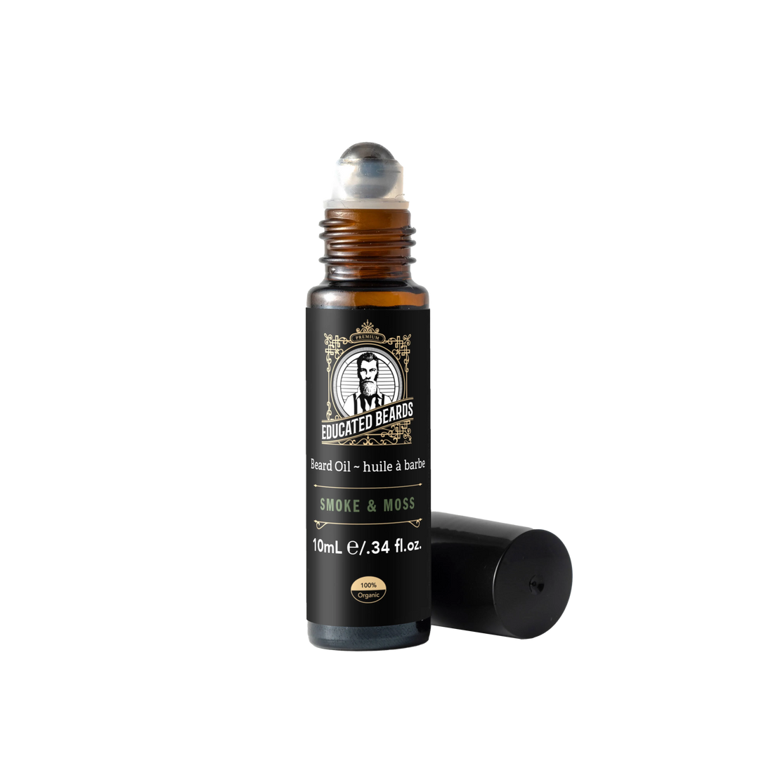 Educated Beards Smoke & Moss Beard Oil, 10ml - Just Closeouts Canada Inc.628504027592