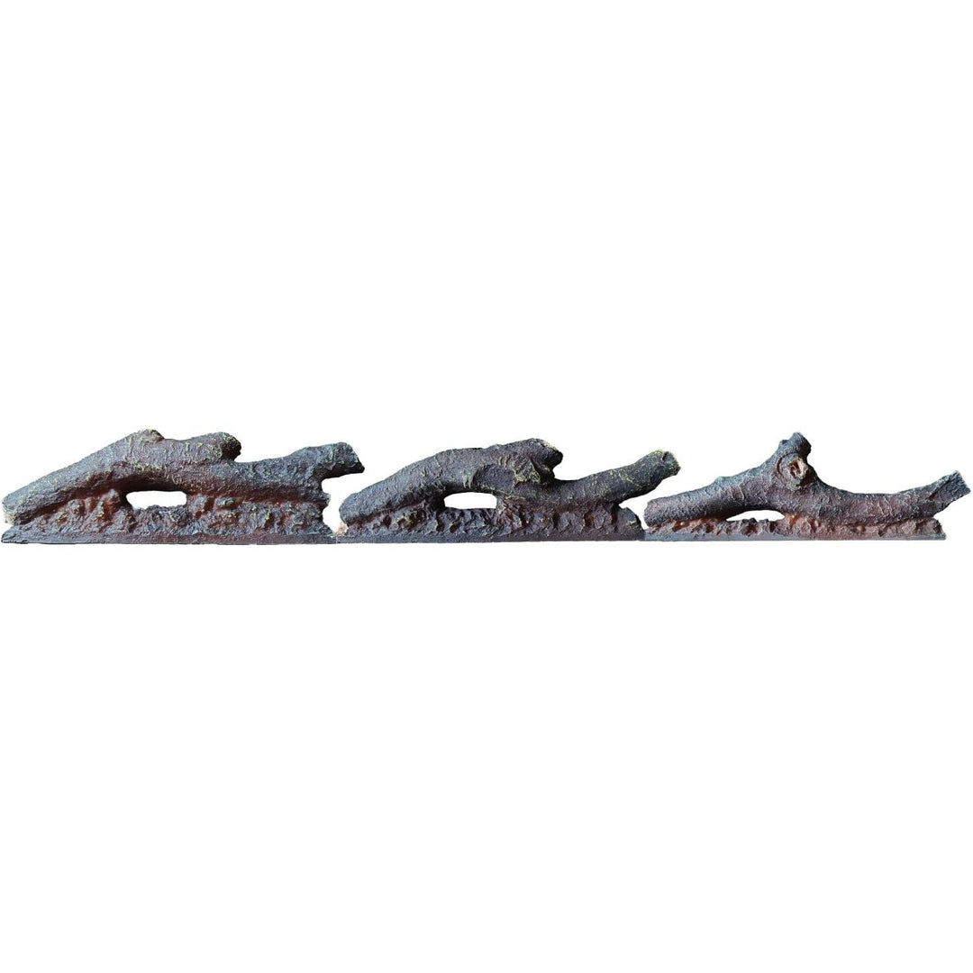 Electric Fireplace Wall Fireplace Recessed Electric Fireplace Fake Fireplace Logs Synthetic Resin Decoration Electric Transparent Logs Flame Suitable for 36" Electric Fireplaces 3Pieces - Just Closeouts Canada Inc.
