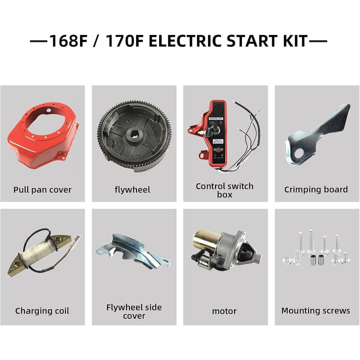 Electric Start Conversion Kit for Honda GX160 / GX200 - Just Closeouts Canada Inc.