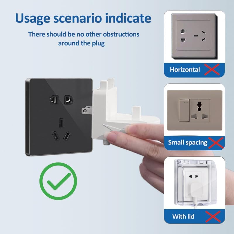 Electric Toothbrush Wall Charger for Philips Sonicare HX3000 HX6000 HX6100 HX8000 HX9000 Series, Wall Charger for Philips Sonicare Diamondclean Charging Station, US Plug, White - Just Closeouts Canada Inc.