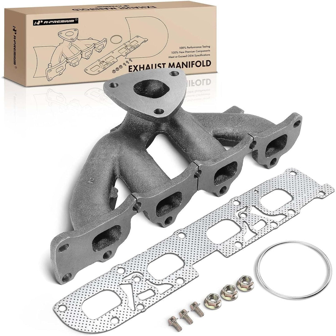Engine Exhaust Manifold W/Gasket, Bolts & Nuts [DOHC, 4Cyl 2.4L] Compatible with Chevrolet Captiva Sport 2012, Equinox 2010-2012 & GMC Terrain 2010-2012 - Just Closeouts Canada Inc.