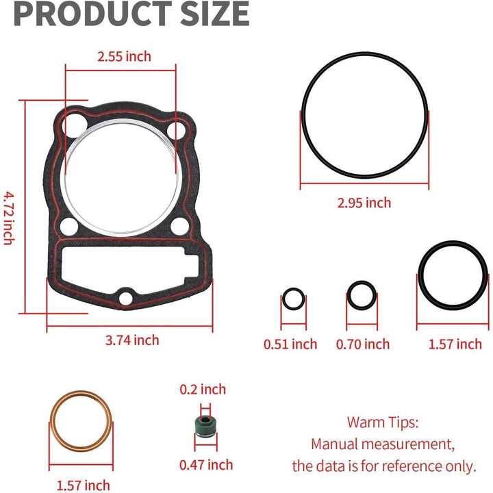 Engine Gasket & Seal Repair Kit for Honda ATC200 / TRX200 - Just Closeouts Canada Inc.