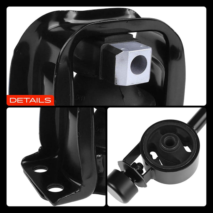 Engine Motor Mount and Transmission Mount Kit Compatible with Nissan Versa 2007-2012, Cube 2009-2014, L4 1.8L, 4-PC Set, Replace 11360-EL00A, 11350-EL00A - Just Closeouts Canada Inc.