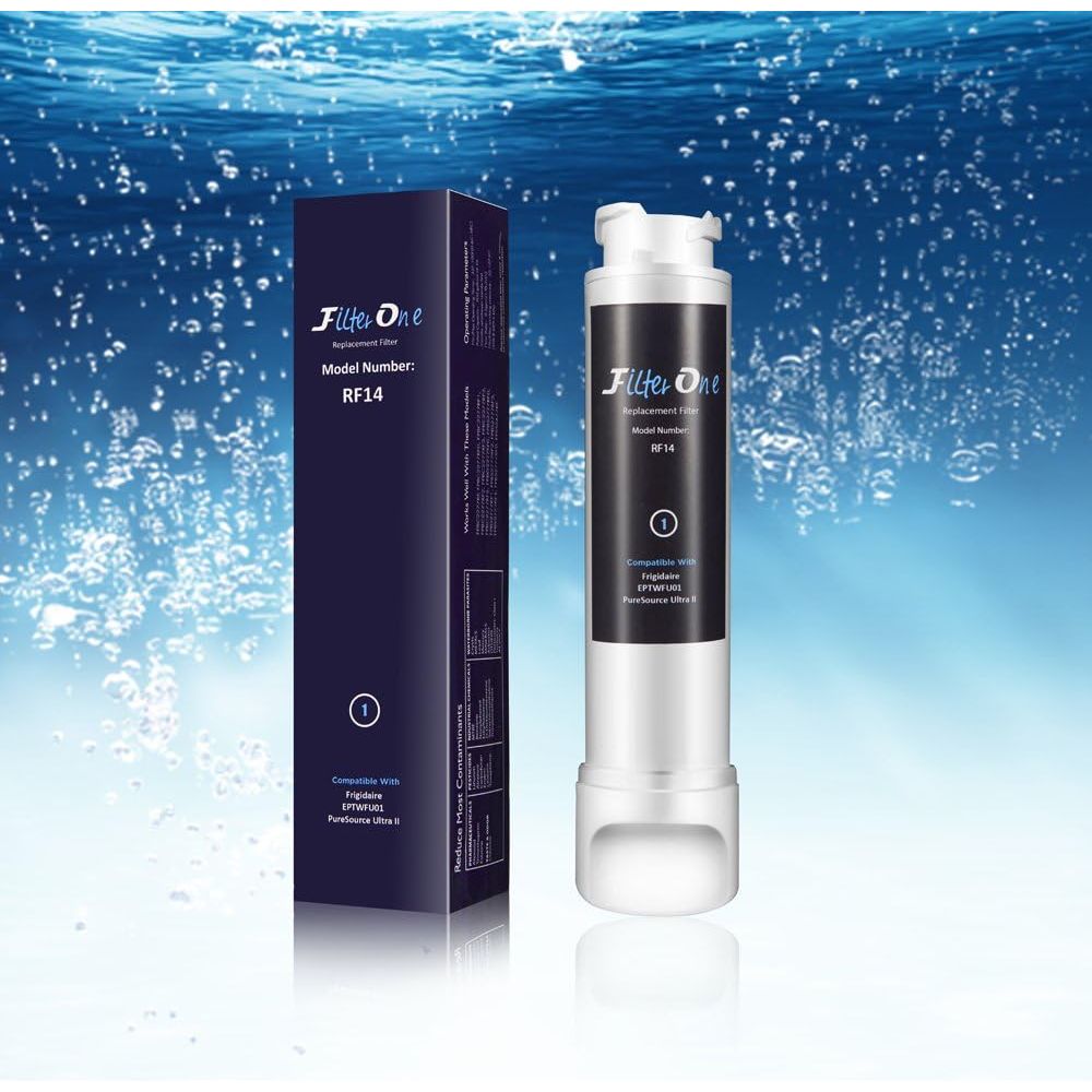 EPTWFU01 Refrigerator Water Filter Puresource Ultra II - Replacement compatible for fridge Frigidaire Pure Source ultra II, FPBC2277RF FPBG2277RF FGHB2868TP FFHD2250TD FGSC2335TF FGSC2335TD LGHD2369TF FPBS2777RF - Just Closeouts Canada Inc.