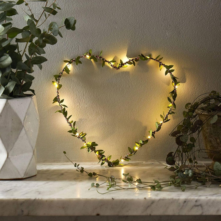 EShing Fairy Lights with Vines, USB Powered 33ft 100LED String Lights with 33ft Artificial Green Leaf Garland for Wall DIY Craft Party Wedding Home Decor (Warm) - Just Closeouts Canada Inc.
