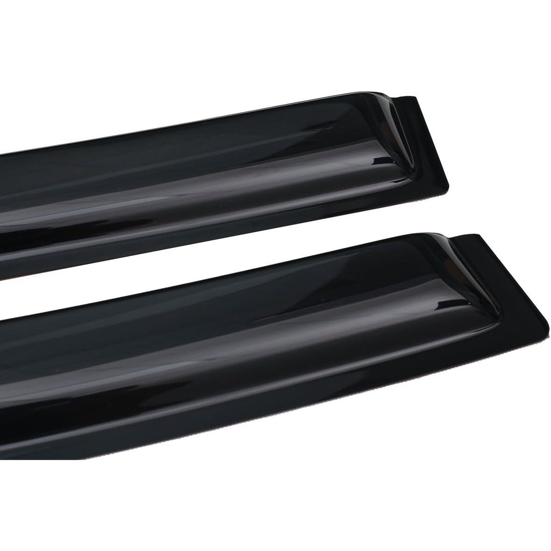 Extra Durable Outside - Mount Auto Vent Window Visor, Fits 2016 - 2021 Hyundai Tucson, UV Protection Rain Guard, Original Wind Deflector, No - Drill Easy Install, Dark Smoke, 4 - Pcs - Just Closeouts Canada Inc.X003Q8NGAP