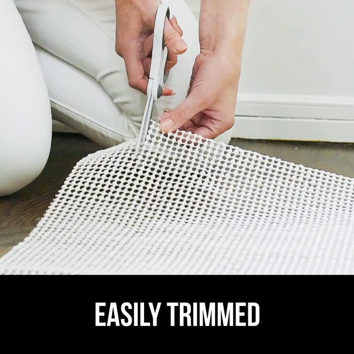 Extra Strong Rug Pad Gripper, 2x4 FT, Grips Keep Area Rugs in Place, Thick, Slip and Skid Resistant Pads for Hard Floors, Under Carpet Mat Cushion and Hardwood Floor Protection - Just Closeouts Canada Inc.