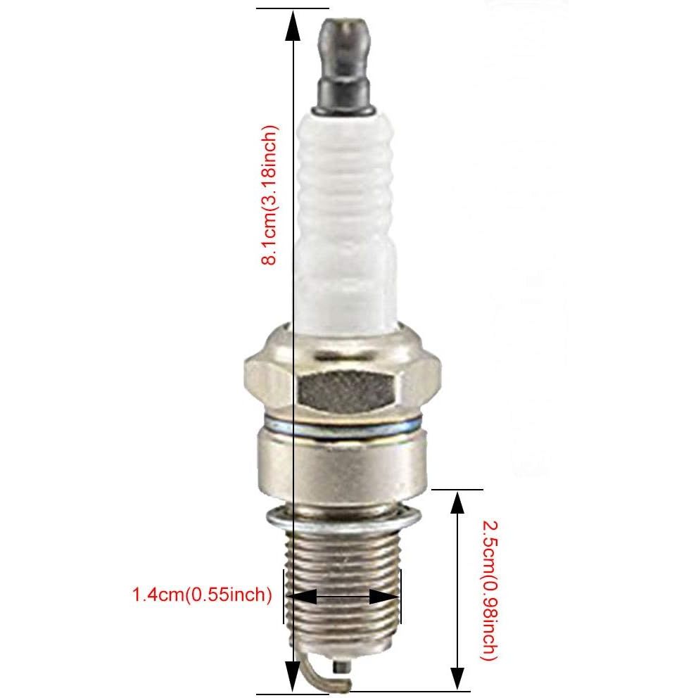 F6RTC Replacement Spark Plug, 1 Piece - Just Closeouts Canada Inc.
