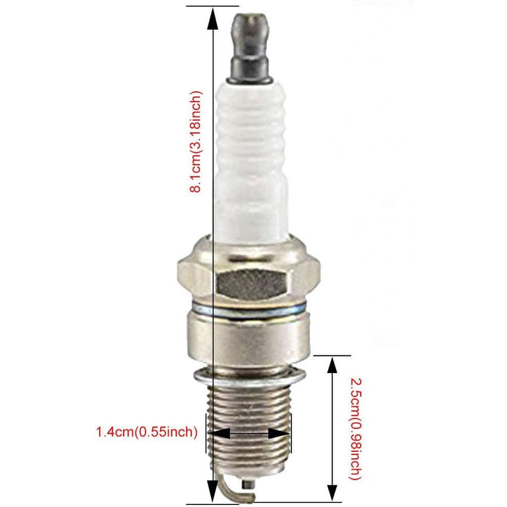 F6RTC Replacement Spark Plug, 1 Piece - Just Closeouts Canada Inc.