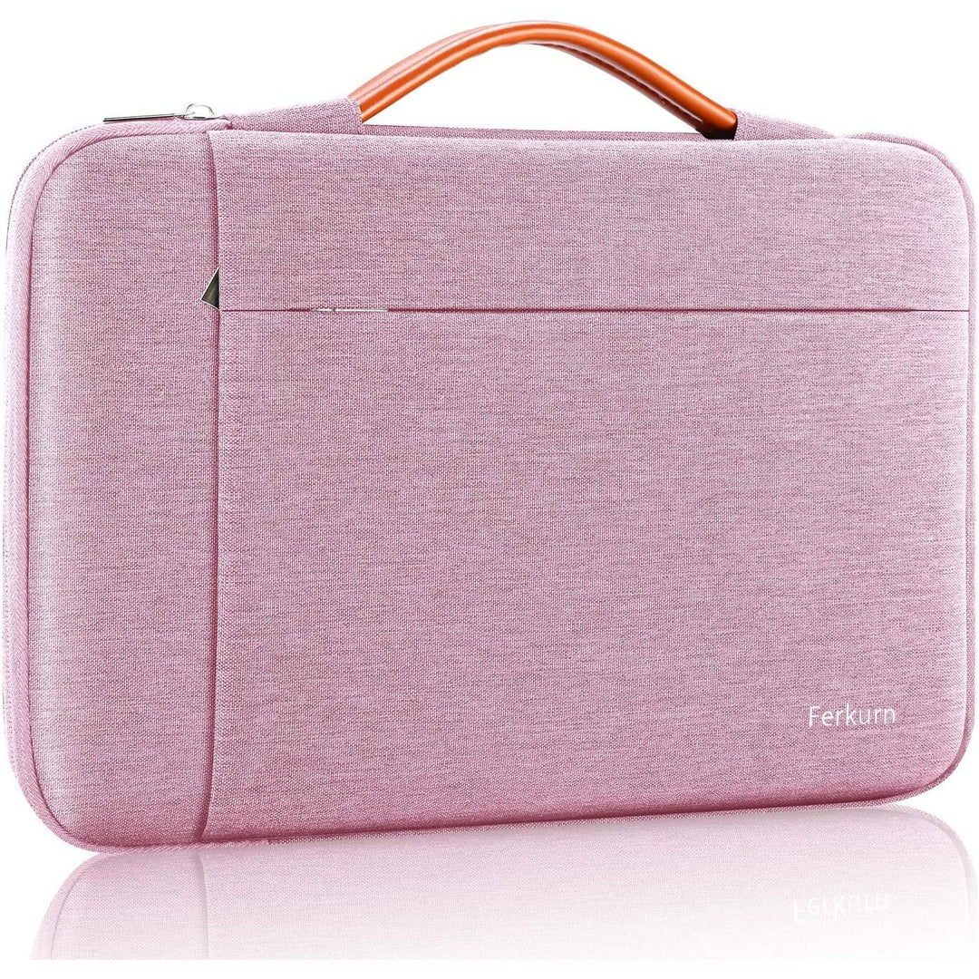 Ferkurn Laptop Case Sleeve Cover Chromebook Case Compatible with MacBook Air/Pro, ipad, Surface Pro, Acer, HP, Dell, ASUS, Lenovo, Waterproof Laptop Case for Men Women, Pink, 11.6 inch - Just Closeouts Canada Inc.