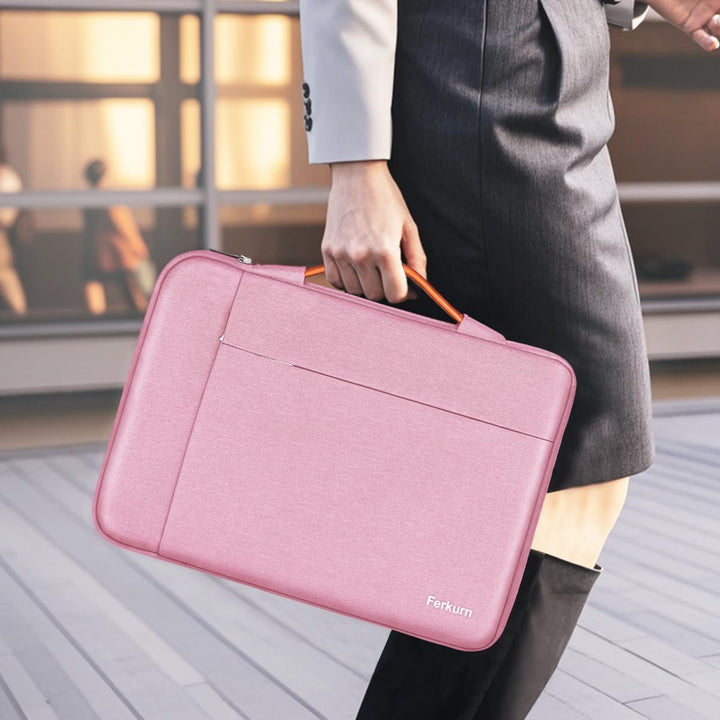 Ferkurn Laptop Case Sleeve Cover Chromebook Case Compatible with MacBook Air/Pro, ipad, Surface Pro, Acer, HP, Dell, ASUS, Lenovo, Waterproof Laptop Case for Men Women, Pink, 11.6 inch - Just Closeouts Canada Inc.