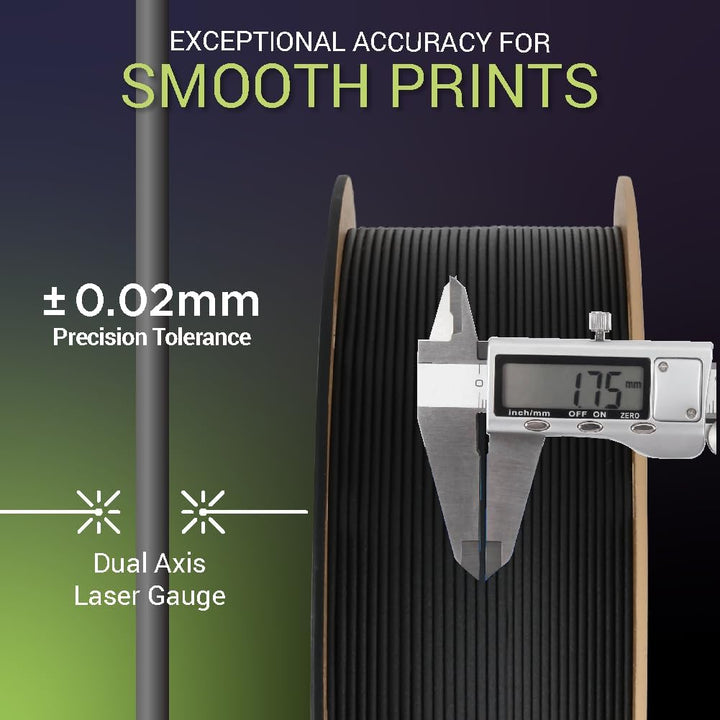 Fiberon PETG - ESD Filament 1.75mm Black 0.5kg Ð Electrostatic Discharge Safe, Tough PETG 3D Printer Filament for Electronics Industry. 111 - Fiberon Petg - esd 1.75mm Black 0.5kg (Hex Code: 161618) - Just Closeouts Canada Inc.FB03001
