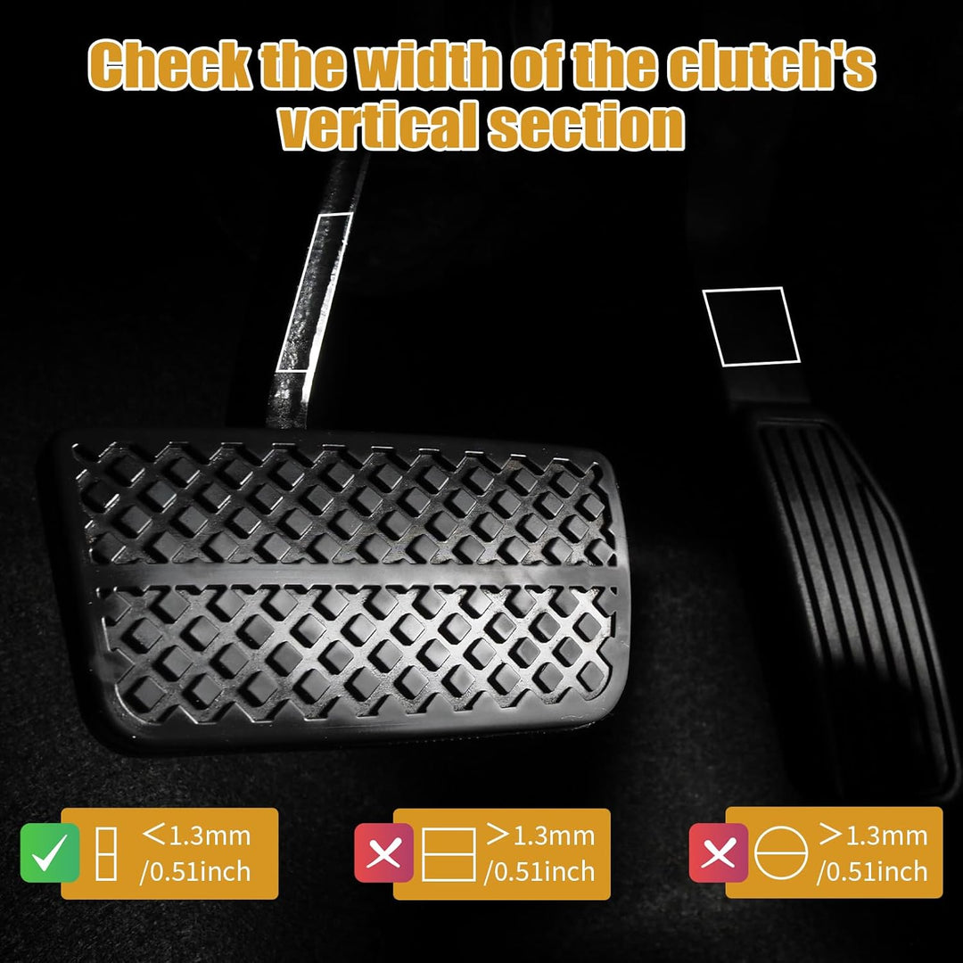 pedal car lock Anti-Theft Clutch Safety Lock 9 Holes Brake Pedal Lock Car Brake Accel – Just Closeouts Canada Inc