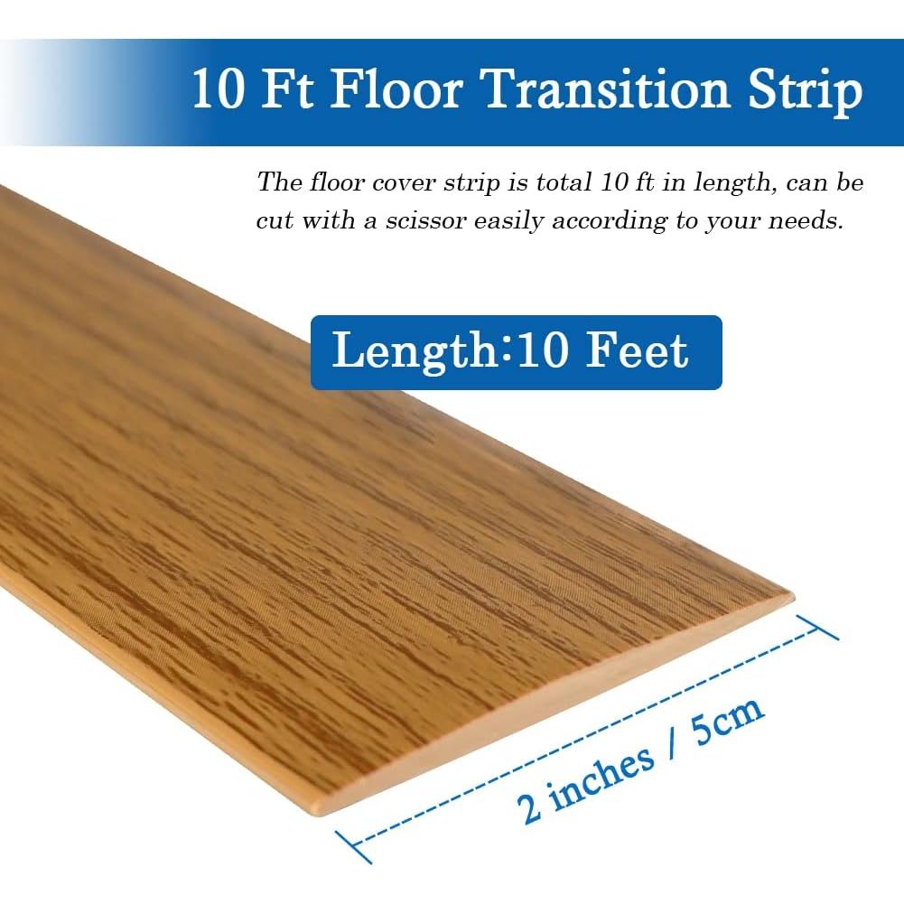 Floor Transition Strip Floor Cover Strips Self Adhesive Flooring Trans ...