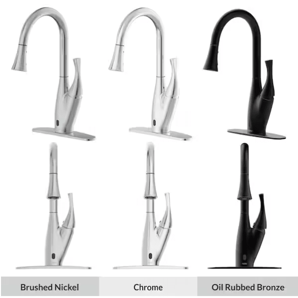 FLOW X Series Single - Handle Pull - Down Sprayer Manual & Motion Sensor Kitchen Faucet, Oil - Rubbed Bronze - Just Closeouts Canada Inc.FLOWX-ORB