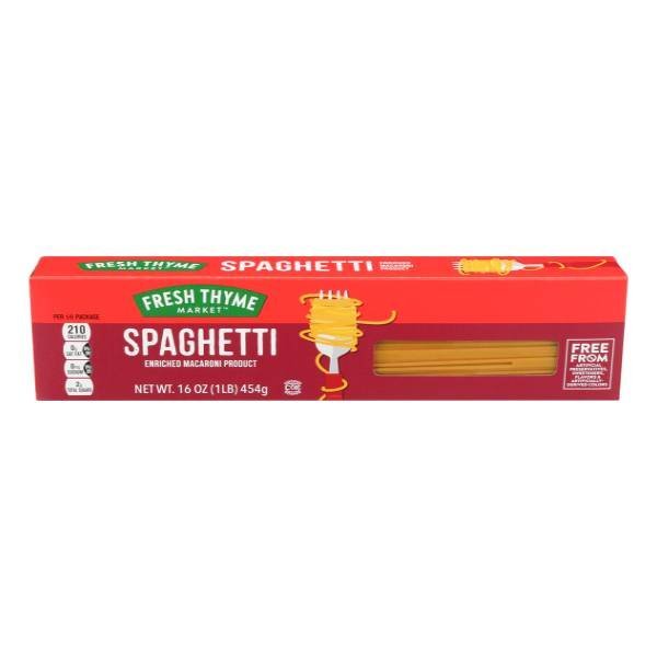 Fresh Thyme Spaghetti Pasta, 454g - Just Closeouts Canada Inc.841330125397