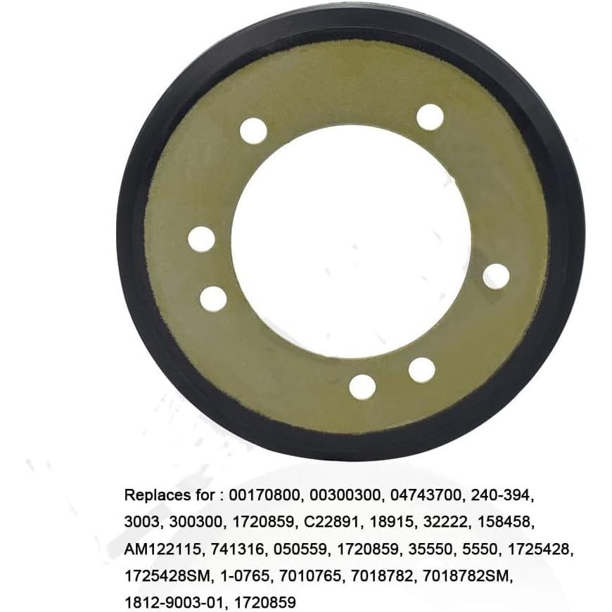 Friction Wheel Snow Blower Drive Disc Replacement for Snowblower, Lawn Mower Replace 04743700 00300300 00170800 - Just Closeouts Canada Inc.X0042SSKK9