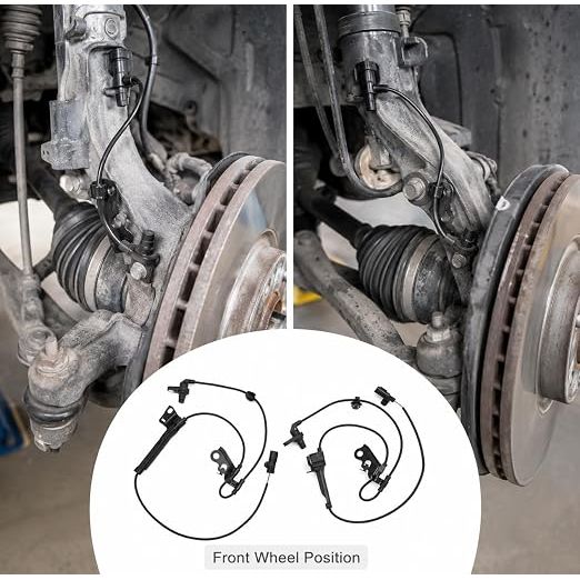 Front ABS Wheel Speed Sensor Pair – 89543-02090 / 89542-02090 - Just Closeouts Canada Inc.