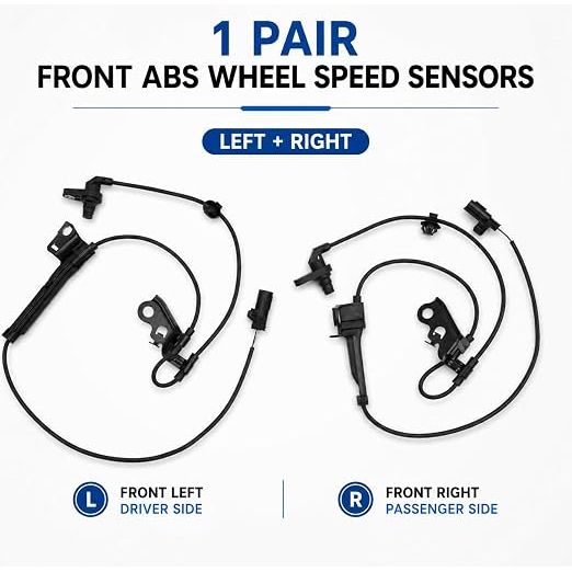 Front ABS Wheel Speed Sensor Pair – 89543-02090 / 89542-02090 - Just Closeouts Canada Inc.
