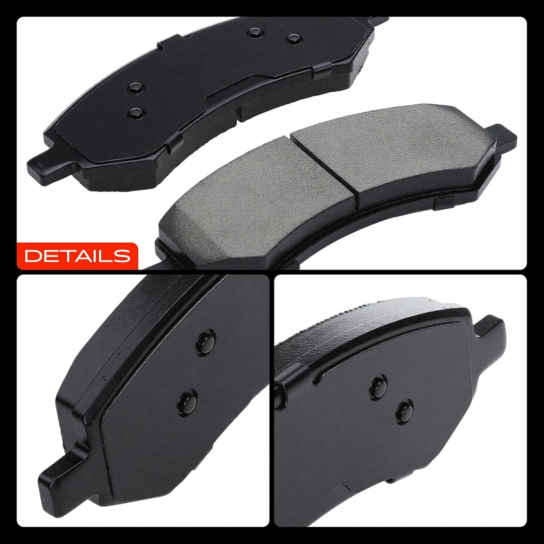 Front Ceramic Brake Pad Set for Chrysler, Dodge, Mitsubishi & Ram - Just Closeouts Canada Inc.