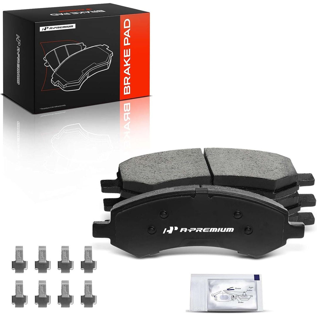 Front Ceramic Brake Pad Set for Chrysler, Dodge, Mitsubishi & Ram - Just Closeouts Canada Inc.