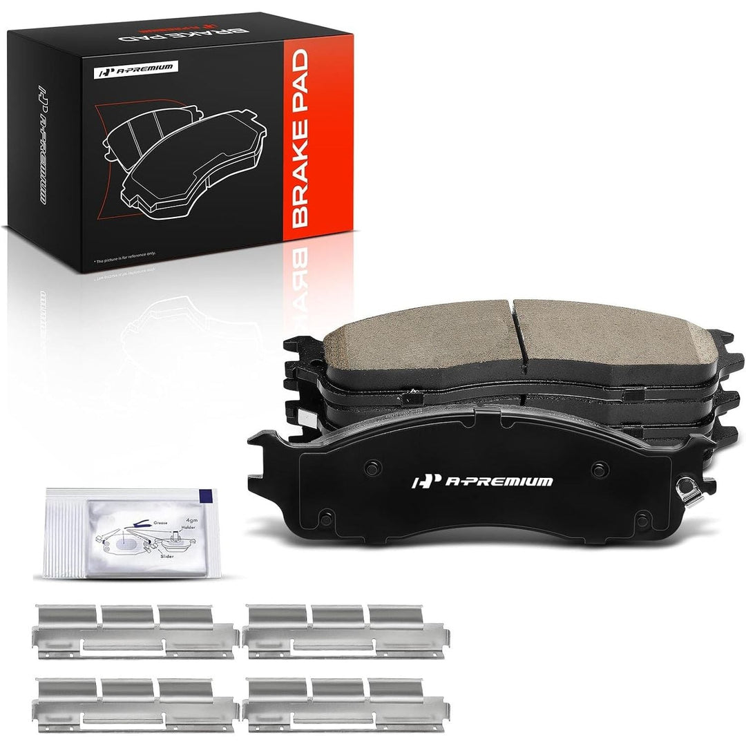 Front Ceramic Brake Pads for Ram 1500 Mega Cab & 2500/3500, 4-Piece - Just Closeouts Canada Inc.