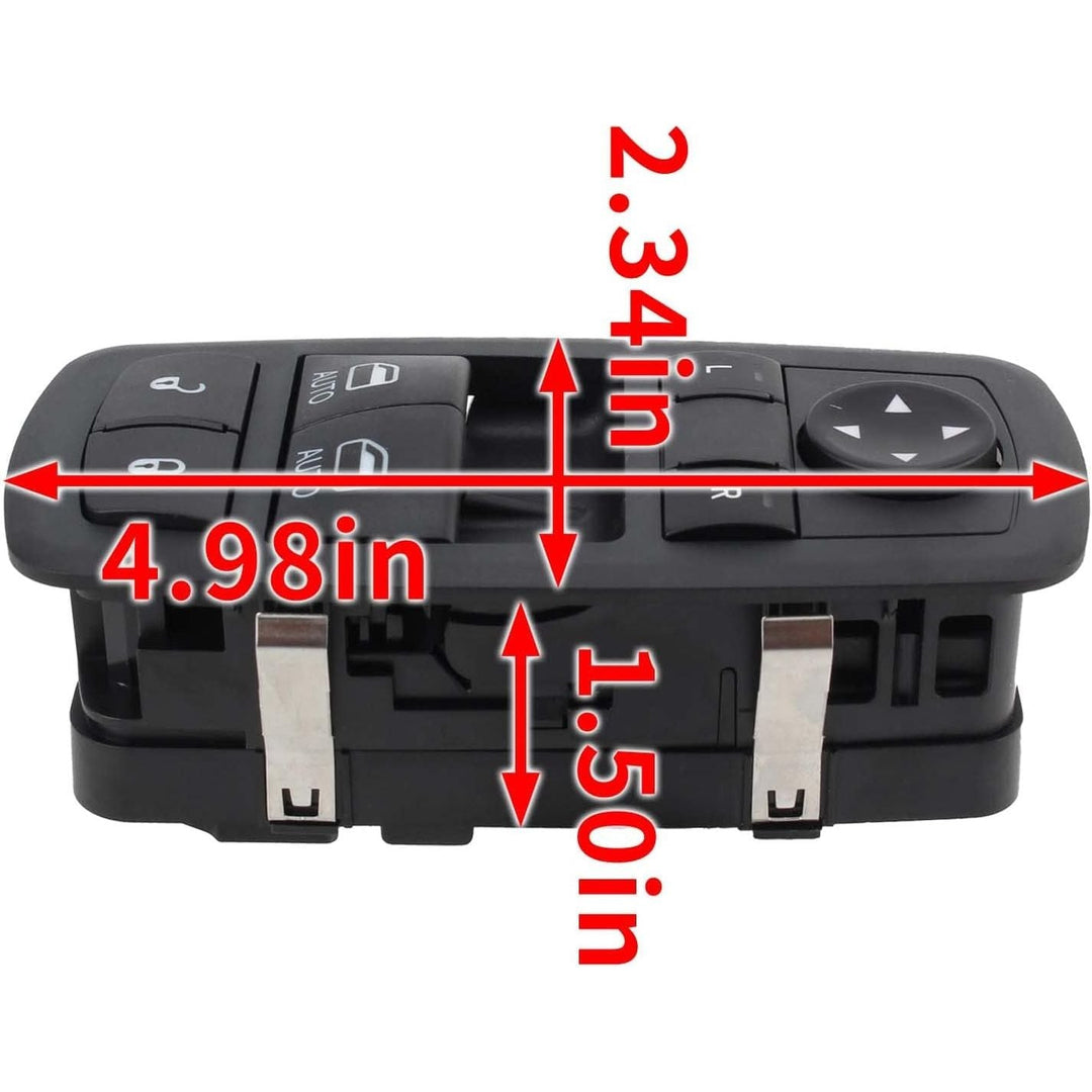 Front Left Master Power Window Switch for 2015–2017 Dodge Challenger - Just Closeouts Canada Inc.
