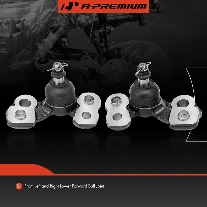 Front Lower Forward Ball Joints, Pair, for Toyota Mirai & Lexus LS - Just Closeouts Canada Inc.
